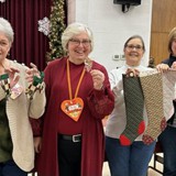 Pat Piasecki, Sue Marin, Karen Hartzell, Karen Rush